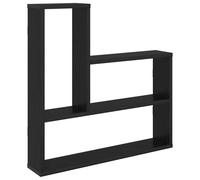 vidaXL Étagère Murale Chêne noir 60 x 11 x 60 cm Bois d'ingénierie