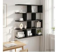 vidaXL Étagère Murale Chêne noir 70 x 20 x 100 cm Bois d'ingénierie 8012149