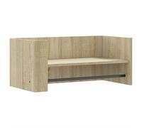 Vidaxl Étagère Murale Chêne Sonoma 70,5x35x30,5 Cm Bois D'ingénierie Multicolore