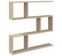 vidaXL Étagère Murale Chêne Sonoma 80 x 12 x 79,5 cm Bois d'ingénierie