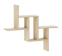 vidaXL Étagère Murale Chêne Sonoma 87 x 17 x 75 cm Bois d'ingénierie