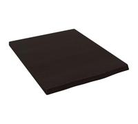 vidaXL Wandschap 40x50x2 cm behandeld massief eikenhout donkerbruin363752 Marron G