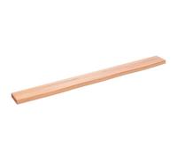 vidaXL Étagère Murale, Dessus de Table avec Bord Vivant, Tablette Suspendue Flottante, Rustique, Marron Clair Bois Chêne Massif Traité