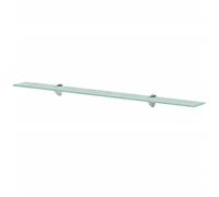 vidaXL Étagère murale en verre 243785 100 x 20 cm 8 mm pour salle de bain