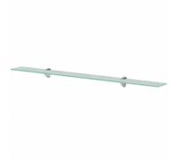 vidaXL Étagère murale en verre 243785 100 x 20 cm 8 mm pour salle de bain
