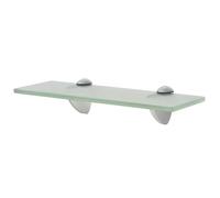 vidaXL Étagère murale pour salon, chambre et salle de bain en verre 30 x 20 cm 8 mm 243794