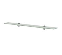 vidaXL Étagère Murale pour Salon Chambre Salle de Bain Verre 80x10 cm 8 mm