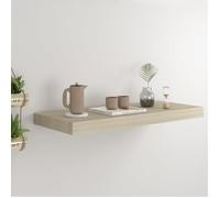 vidaXL Étagère murale flottante Chêne 60x23,5x3,8 cm MDF