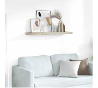 vidaXL Étagère murale flottante Chêne 90x23,5x3,8 cm MDF