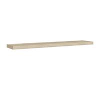 Étagère flottante murale chêne 120x23,5x3,8 cm MDF Chêne G