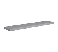 vidaXL Etagère Murale Flottante Etagères Suspendues Supports Muraux Bibliothèque Salle de Séjour Intérieur Gris 120x23,5x3,8 cm MDF