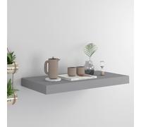 vidaXL Étagère murale flottante Gris 50x23x3,8 cm MDF
