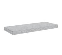 vidaXL Étagère murale flottante pour salon – Gris béton 60x23,5x3,8 cm – MDF