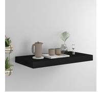 vidaXL Étagère murale flottante Noir 50x23x3,8 cm MDF