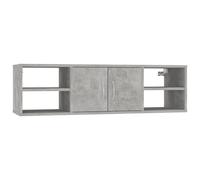 Vidaxl Etagère Murale Gris Béton 102x30x29 Cm Aggloméré
