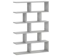 vidaXL Étagère Murale Gris béton 70 x 17 x 101 cm Bois d'ingénierie