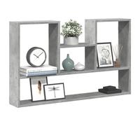 vidaXL Étagère murale Bois d'ingénierie Gris béton 99x15x60 cm
