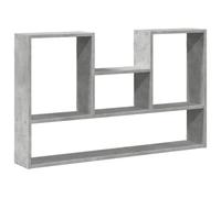 vidaXL Étagère murale Bois d'ingénierie Gris béton 99x15x60 cm