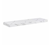 vidaXL Étagère Murale Marbre blanc 90 x 23,5 x 4 cm Bois d'ingénierie