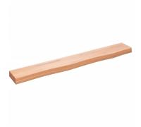vidaXL Étagère murale Wandschap 80x10x4 cm chêne massif traité marron clair 363657
