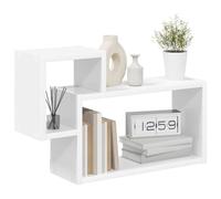 vidaXL Étagère Murale Montage mural Blanc 55 x 15 x 35 cm