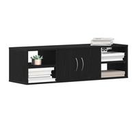 vidaXL Étagère murale Chêne noir 140 x 41 x 75 cm Bois d'ingénierie