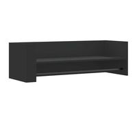 vidaXL Étagère Murale Noir 100x35x30,5 cm Bois d'ingénierie, étagère Murale Cube, Organisateur Cube, étagère Flottante, Rangement Cube