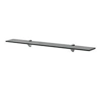 vidaXL Étagère Murale pour Salon Chambre Salle de Bain Verre 80x20 cm 8 mm