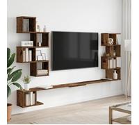 vidaXL Étagère murale pour téléviseur Bois ancien 200 x 15 x 94 cm 8012306