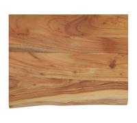 vidaXL Étagère murale Tablette flottante rectangulaire acacia massif à bordure 370247