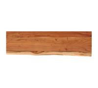 vidaXL Étagère Murale rectangulaire Massif Acacia Bordure Assortie
