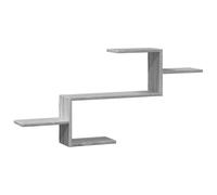 vidaXL Étagère murale Sonoma Bois composite 104×15×49 cm Gris