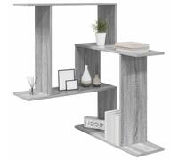 vidaXL Étagère Murale Sonoma Gris 67 x 67 x 87 cm Bois d'ingénierie, Étagère Murale Moderne, Gain de Place, Rangement Stylé, Décor Pratique pour la Maison, Solutions d'Affichage