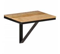vidaXL Wandschap 40x30x32 cm massief mangohout en ijzer358576 Bois