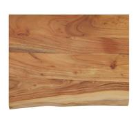 vidaXL Étagère murale Tablette flottante 370295 Rectangulaire Acacia massif Marron