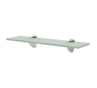 Etagère murale pour salon chambre salle de bain Verre 40 x 20 cm 8 mm