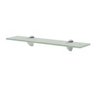 vidaXL Étagère murale en verre 50 x 20 cm 8 mm Givré G