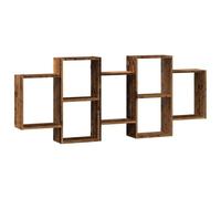 vidaXL Étagère Murale Vieux Bois 159x18x65 cm Bois d'ingénierie