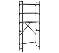 vidaXL Étagère pour machine à laver Gris Sonoma 67x25x163 cm Bois composite