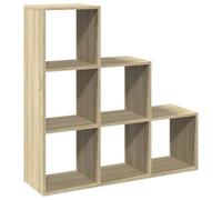 vidaXL Étagère séparatrice 3 niveaux chêne Sonoma 99×29×99 cm