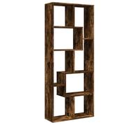 vidaXL Étagère séparatrice de pièce chêne fumé 67x25x161,5 cm – bibliothèque