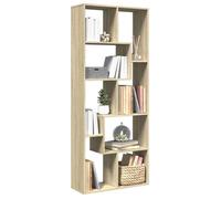vidaXL Étagère séparatrice de pièce chêne Sonoma 67x25x161,5 cm