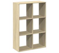 vidaXL Étagère séparatrice de pièce chêne Sonoma 69,5x29x103,5 cm