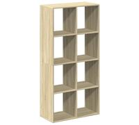 vidaXL Étagère séparatrice de pièce Chêne Sonoma 69,5 x 29 x 137,5 cm Multicolore