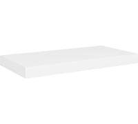 Étagère murale flottante blanc 50x23x3,8 cm MDF Blanc G