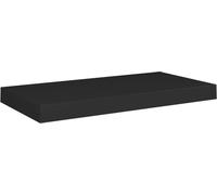 Étagère murale flottante noir 50x23x3,8 cm MDF Noir G