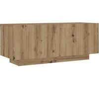 vidaXL Étagère TV Chêne Artisan 100x35x40 cm Bois composite