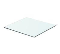 vidaXL Étagères 2 pcs. Verre Transparent 40x30 cm