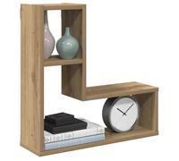 vidaXL Étagères cube murales 2 pcs – chêne artisanal en bois d'ingénierie, flottantes