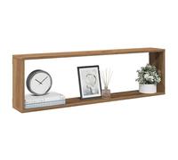 vidaXL Étagères murales en cube 2 pcs – Chêne en bois d'ingénierie – Flottantes